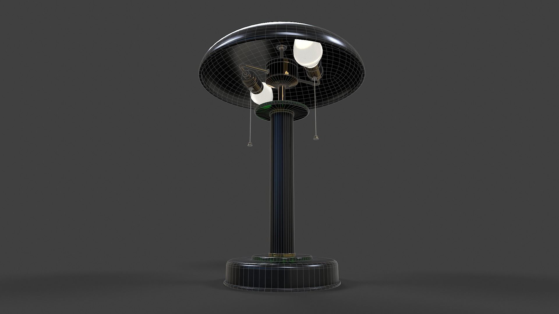 Table Lamp - Low Poly Low-poly 3D model_7