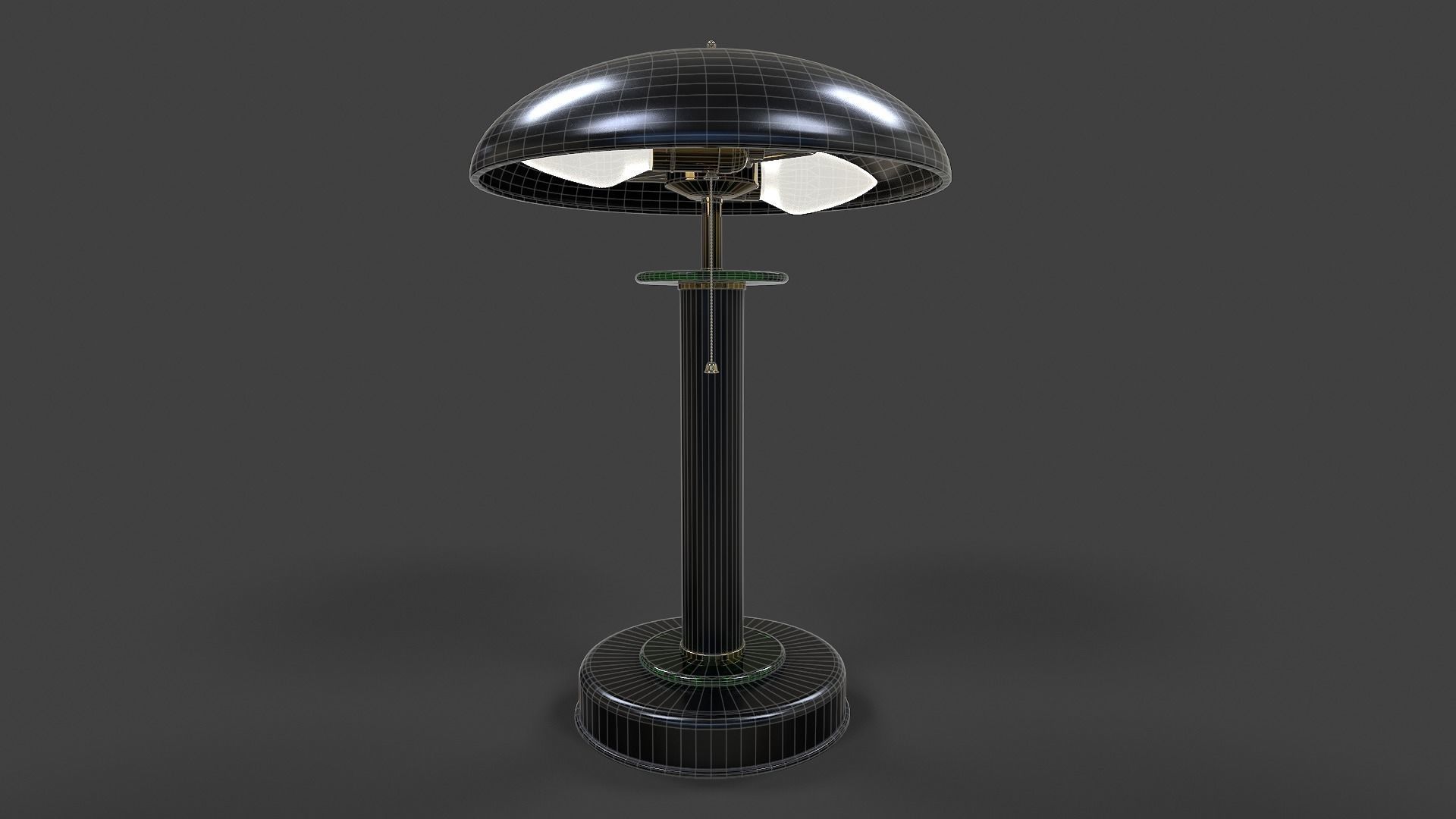 Table Lamp - Low Poly Low-poly 3D model_1