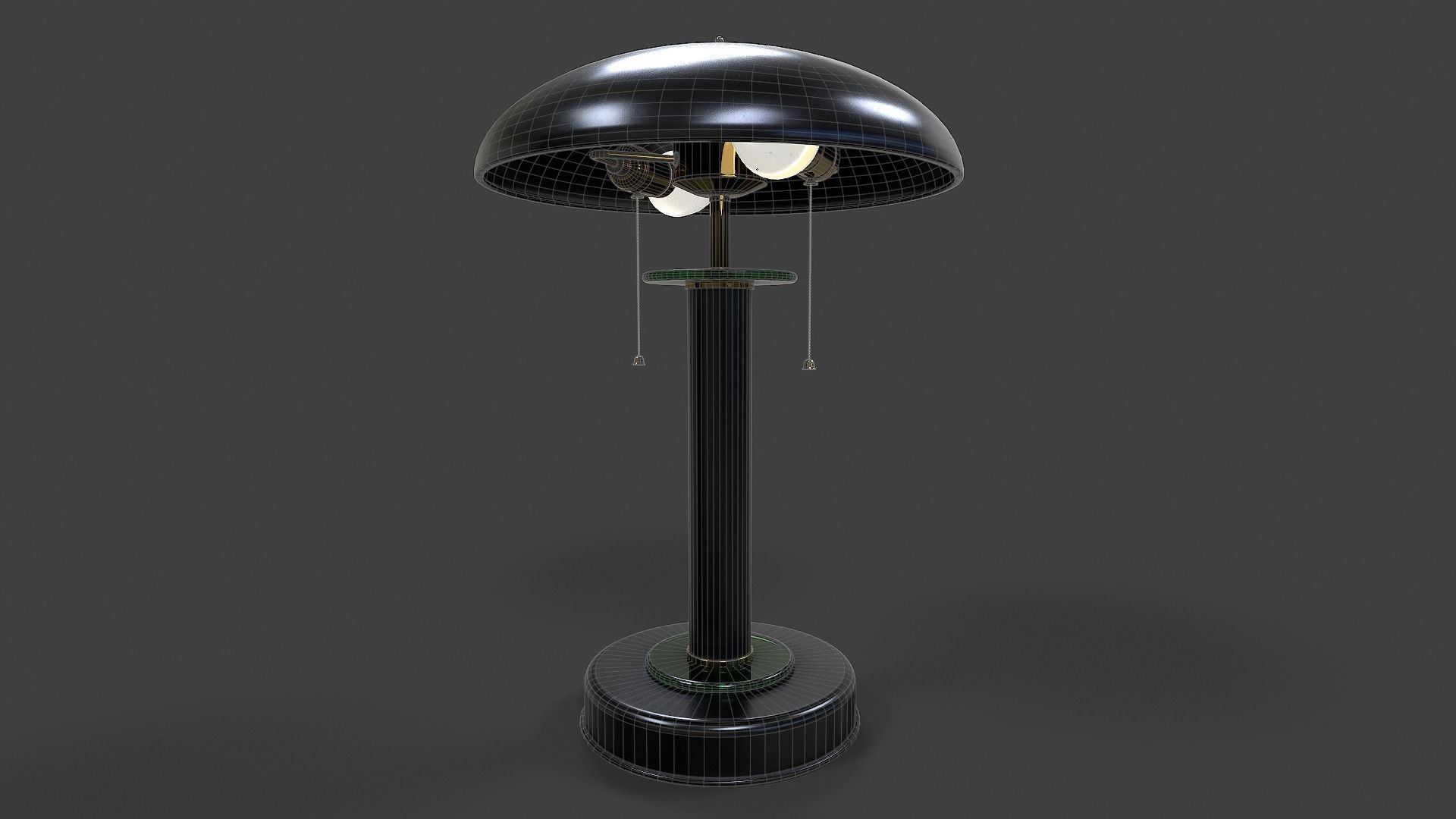 Table Lamp - Low Poly Low-poly 3D model_3