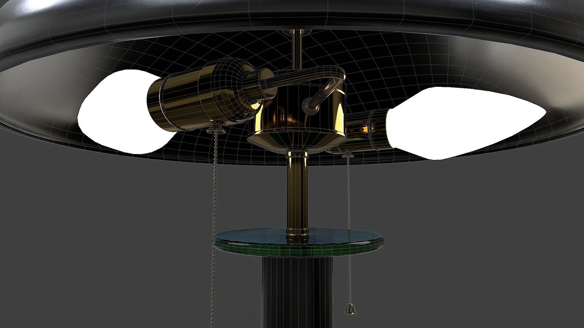 Table Lamp - Low Poly Low-poly 3D model_21