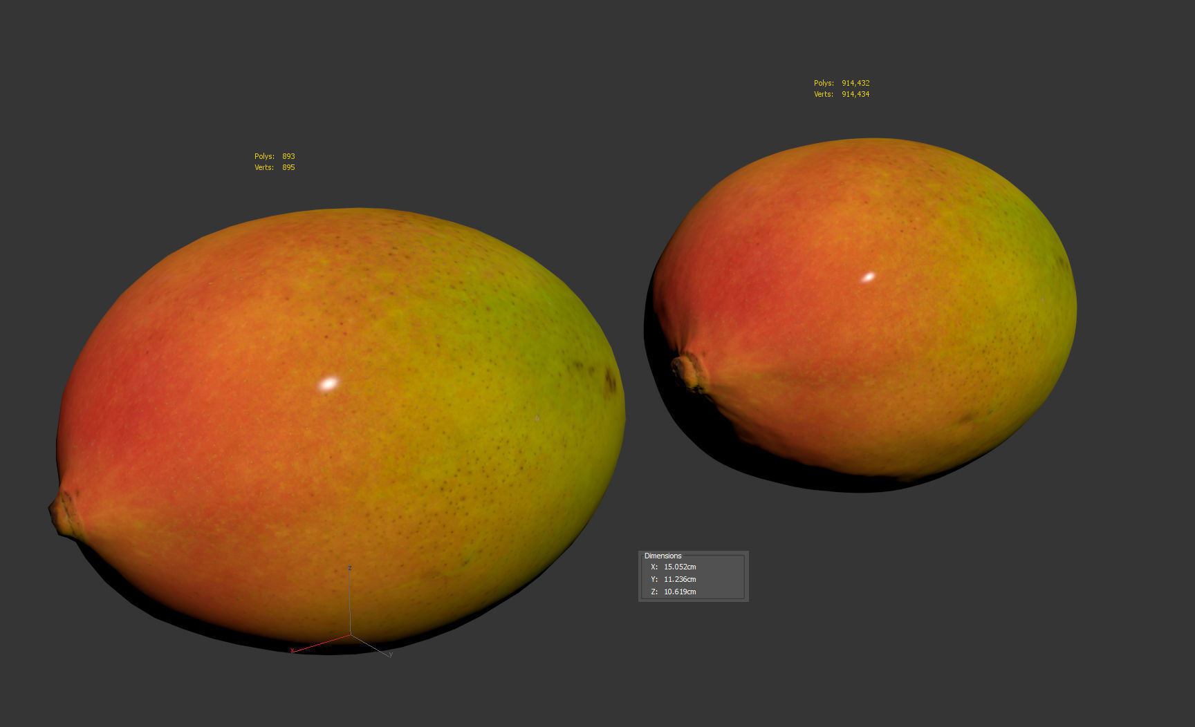 Mango 3D model_9