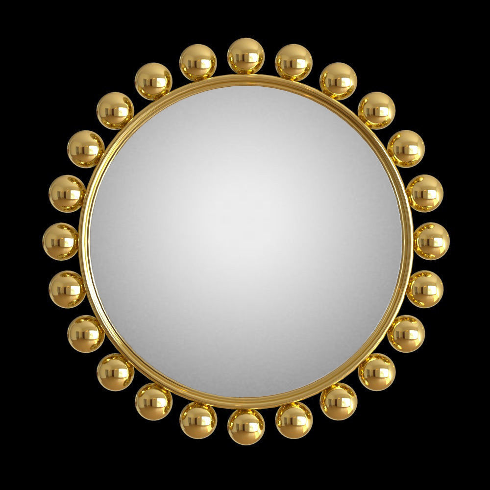 MIRROR FORNASETTI CONVEX by Svenskt tenn 3D model_0