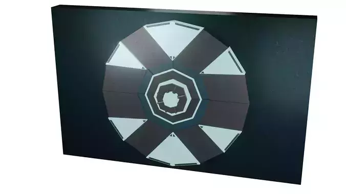 Door sci fi Stylized