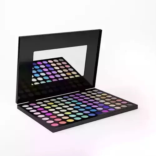 Assortment Of Cosmetics Eye Shadows