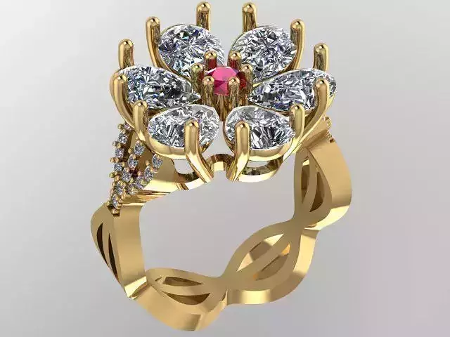Flower ring