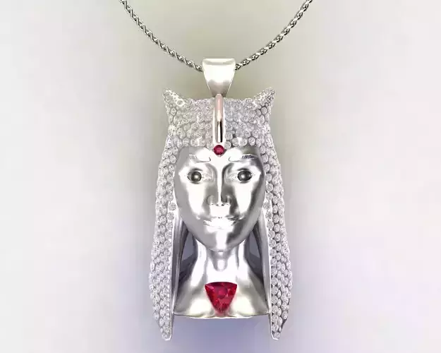 Zbrush Character Design Necklace