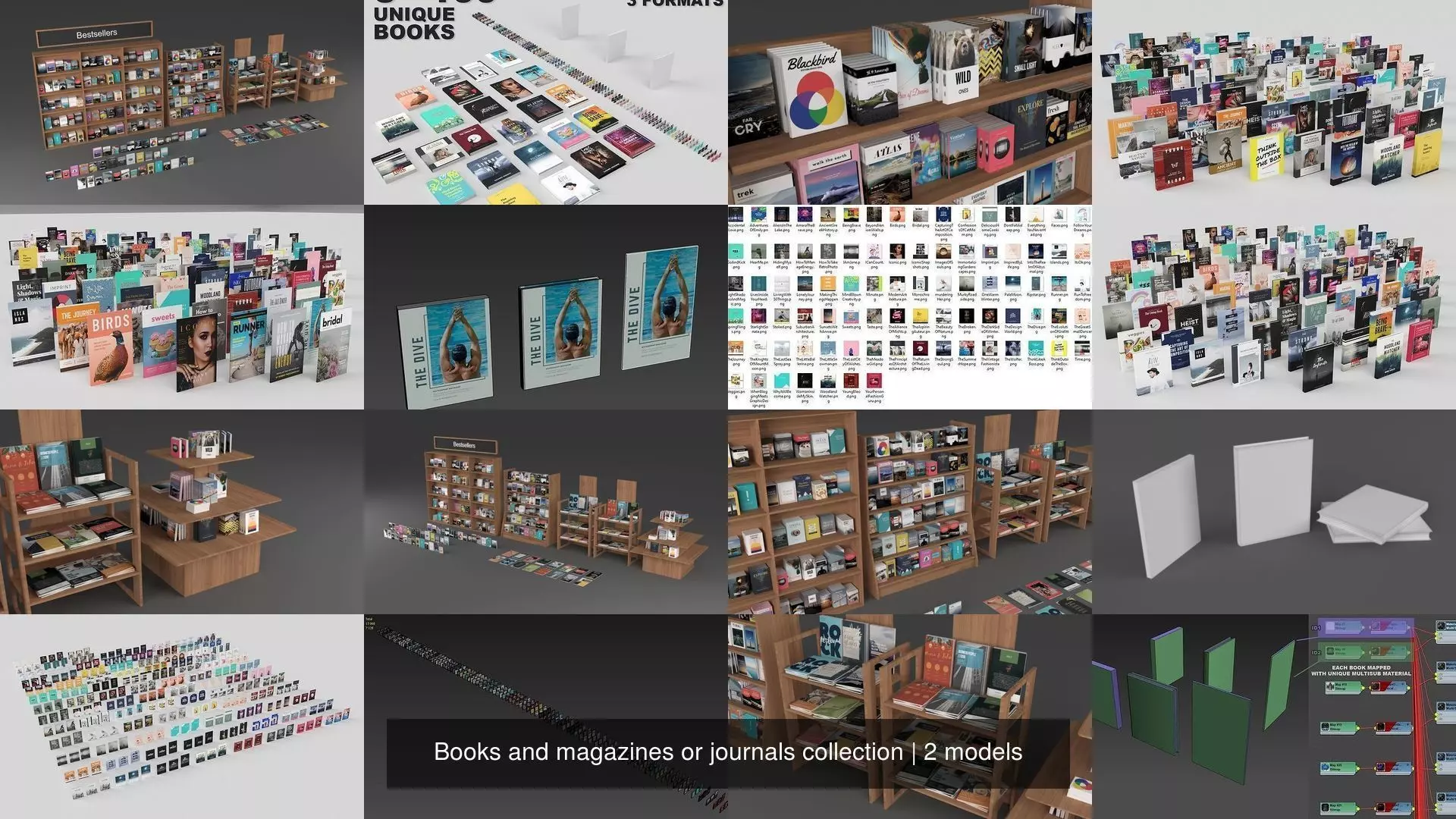 Books and magazines or journals collection _1