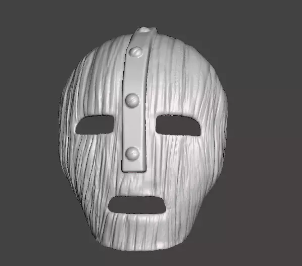 Animated Loki Mask  3D print model_0