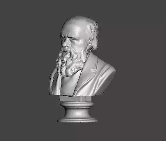 Eliphas Levi bust 3d printing  3D print model