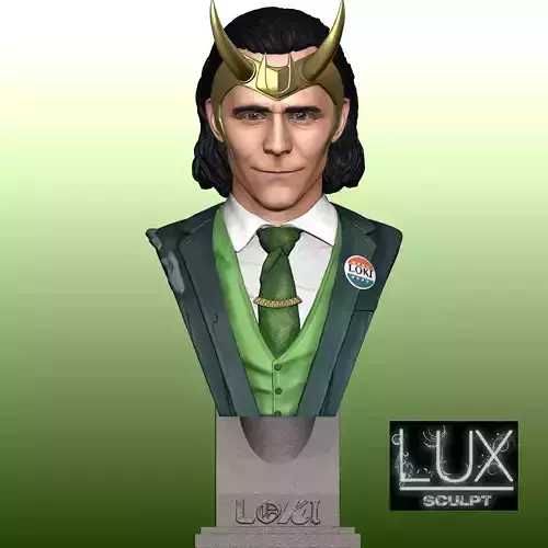 Loki Laufeyson by Tom Hiddleston 3D print model