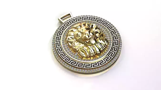 Luxury Lion pendant