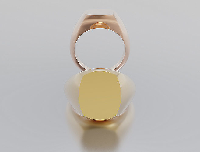 men women ring 3D print model