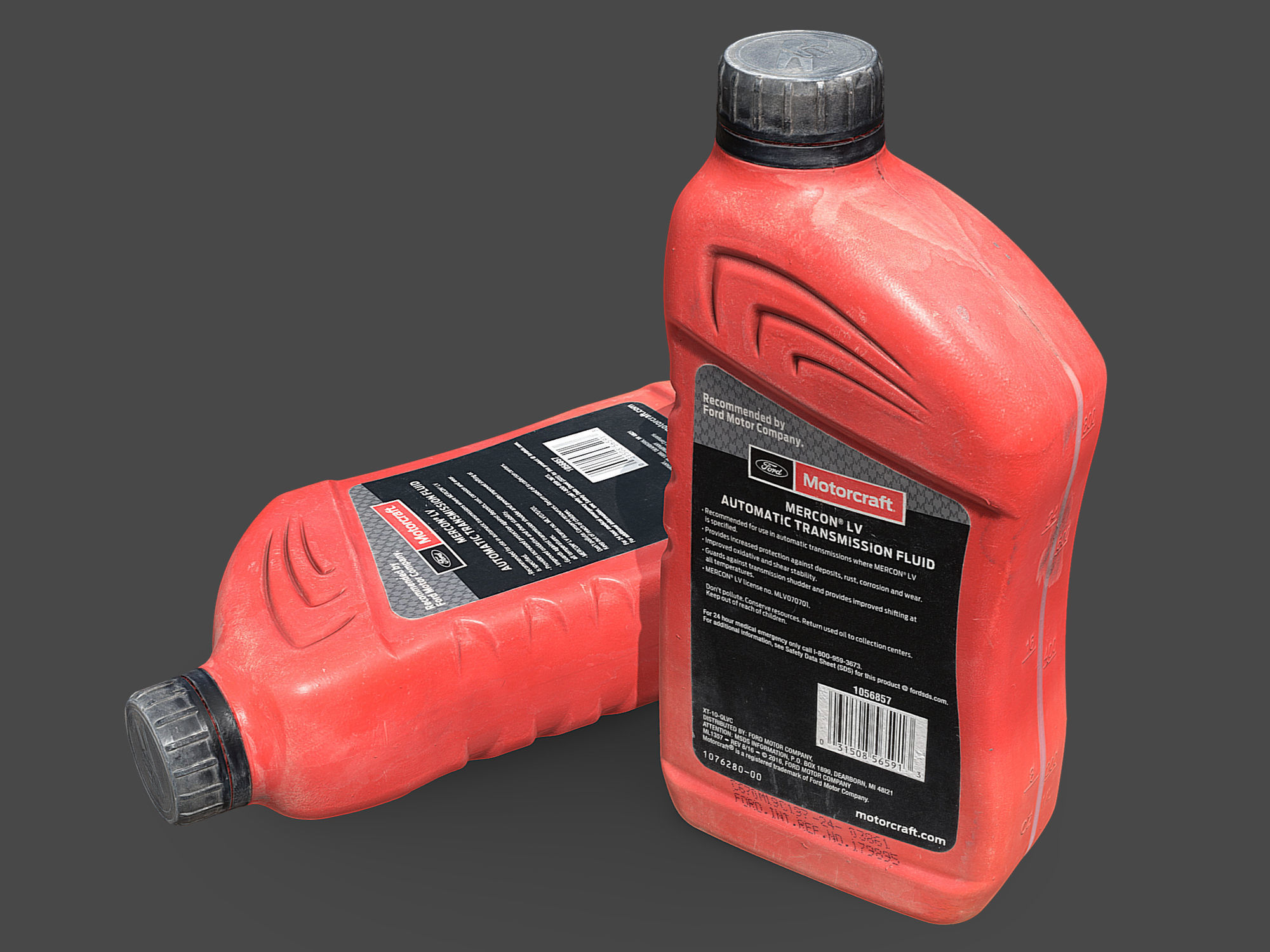 Transmission Fluid Bottle 3D model_2