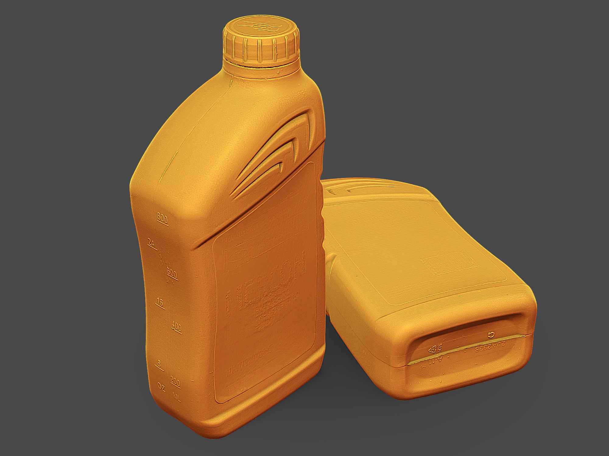 Transmission Fluid Bottle 3D model_1