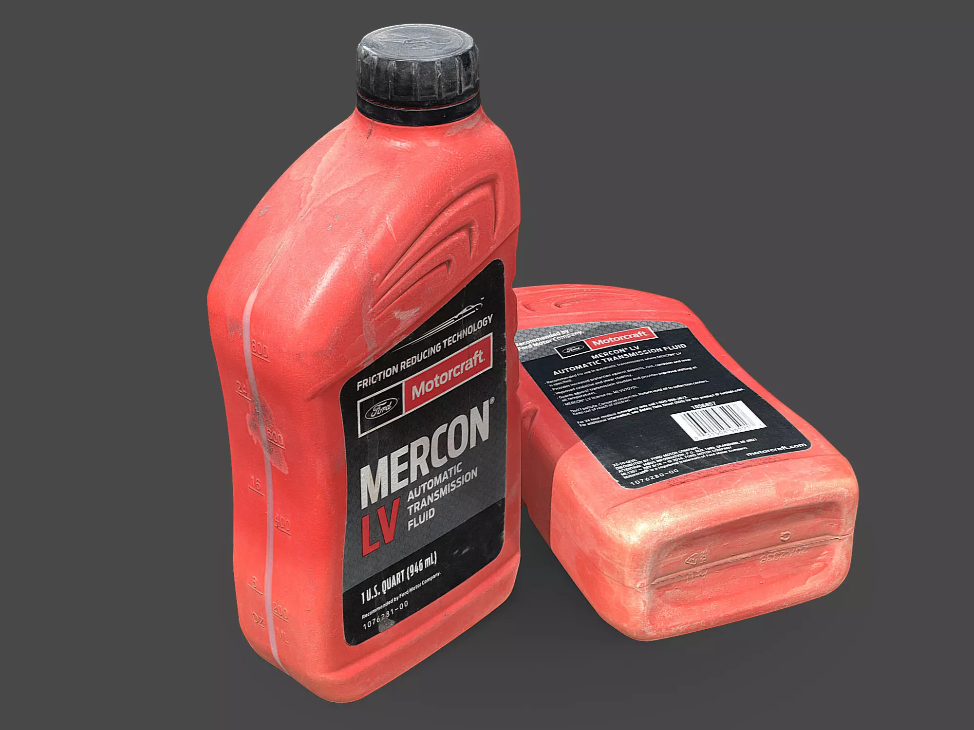 Transmission Fluid Bottle 3D model_0