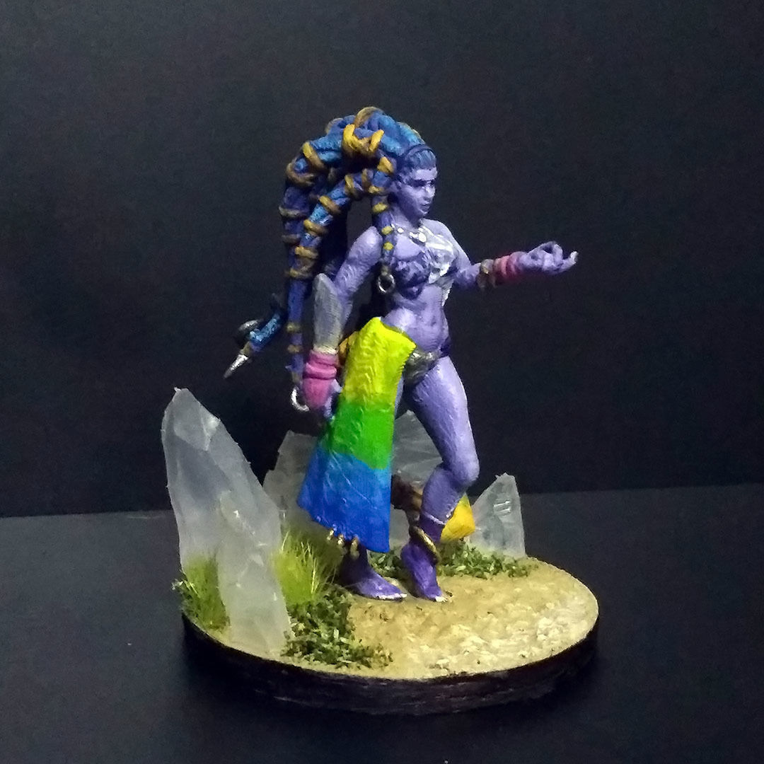 Shiva Final Fantasy X 3D Print Miniature 3D print model_1