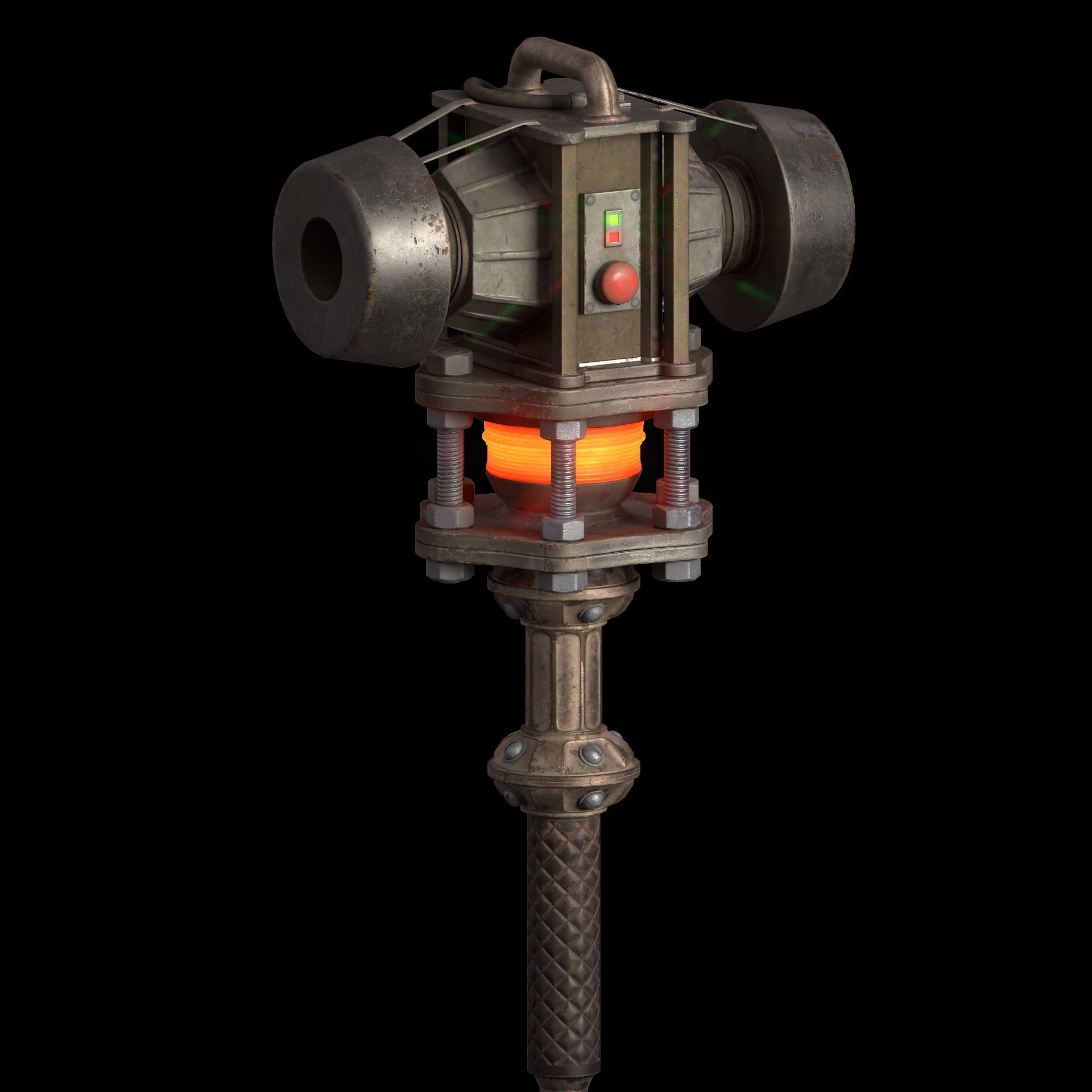 3D model Hammer Fallout 3 VR / AR / lowpoly CGTrader