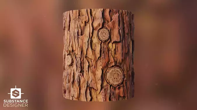 Stylized Tree Bark Texture