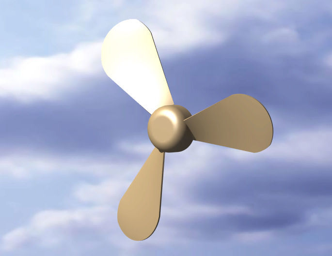 3D Fan Model in Catia V5 3D model_8
