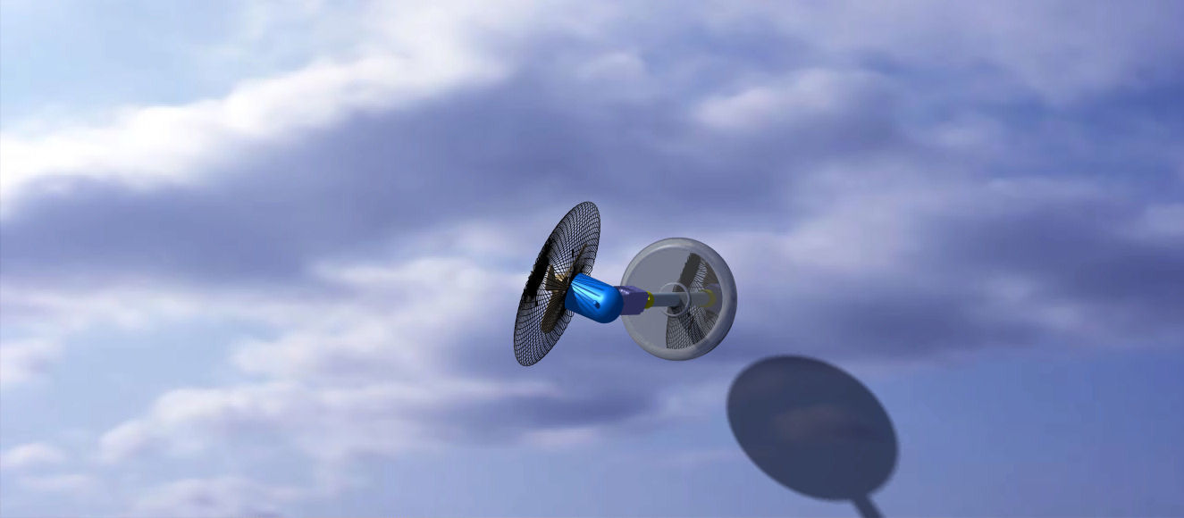 3D Fan Model in Catia V5 3D model_4