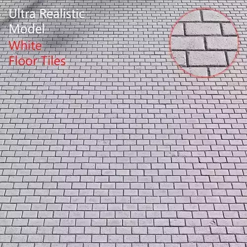 Ultra realistic Street paving slabs Scan  3D model