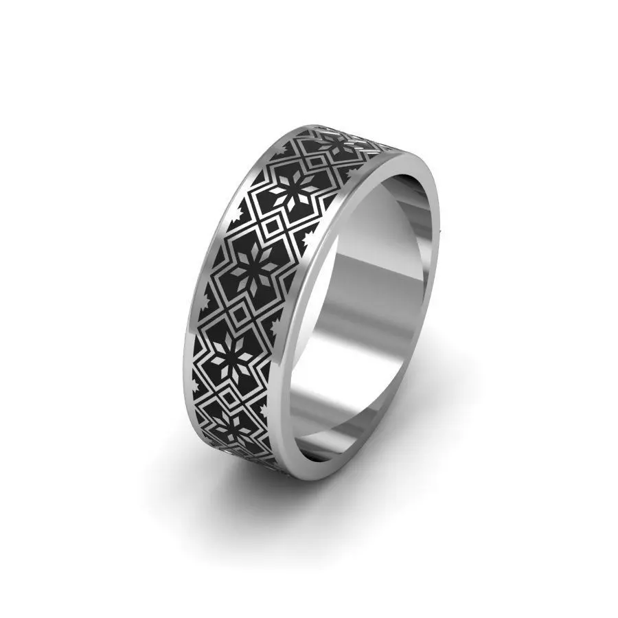 Set wedding rings  ready for 3d print 3D print model_0