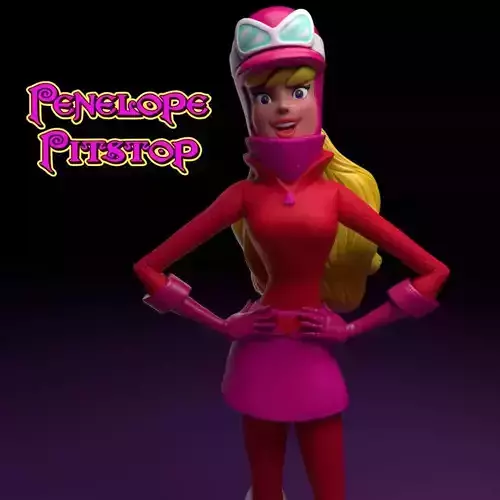 Penelope Pitstop -22 Cm 3D print model