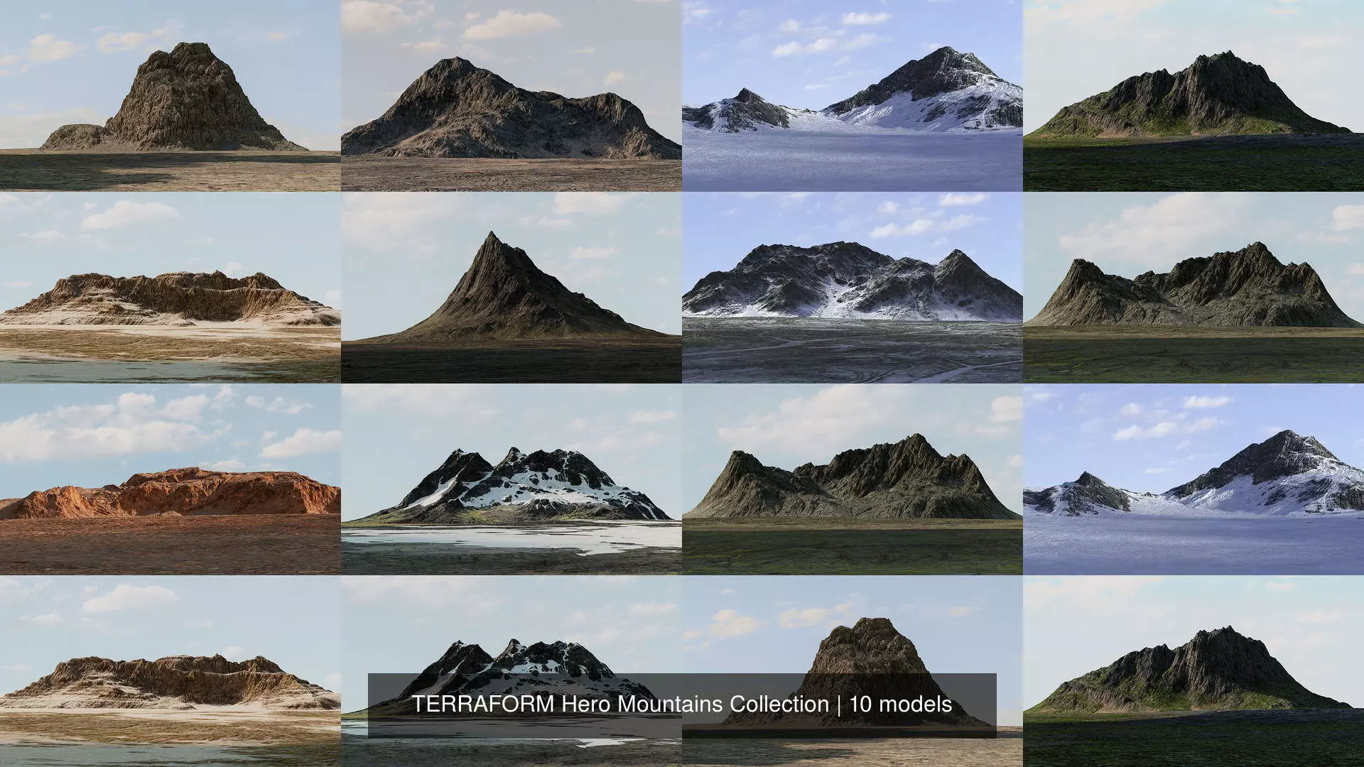 TERRAFORM Hero Mountains Collection _1