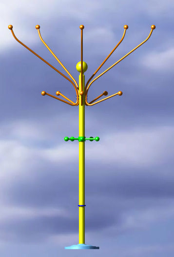 3D Hanger model in Catia v5 3D model_1