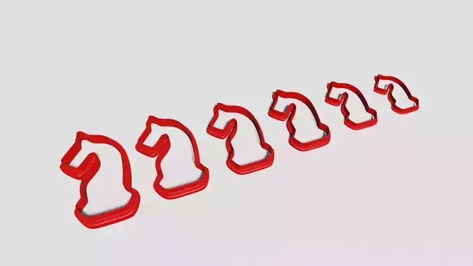 caballos- cortadores de arcilla polimerica