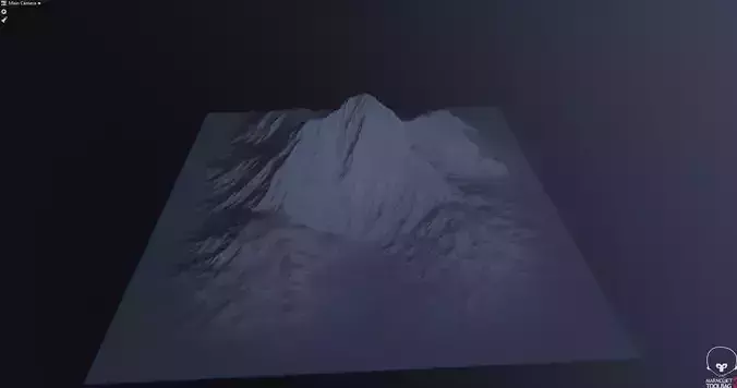 Mountain Landscape Mesh