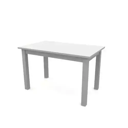 Tall White Table