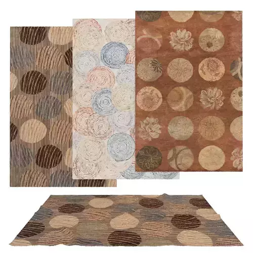 Rugs No 208 Low-poly 3D model