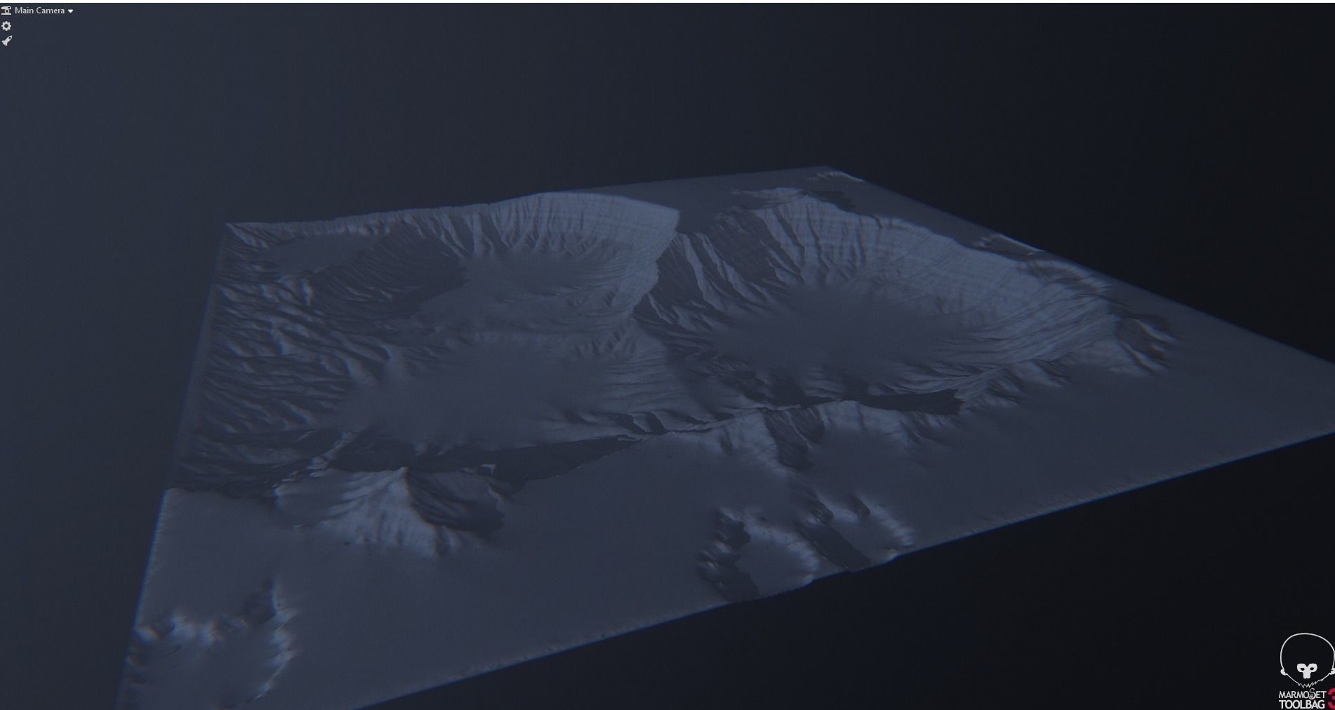 Terrain Mesh Free 3D model_2