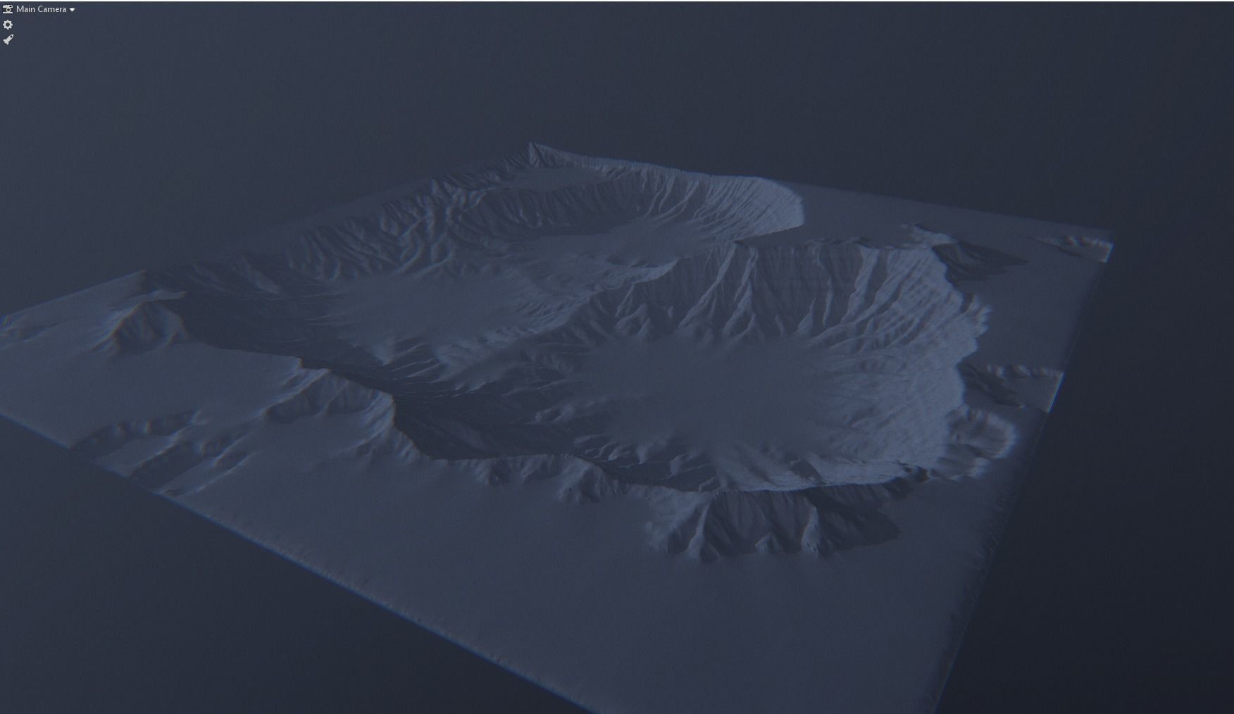Terrain Mesh Free 3D model_1