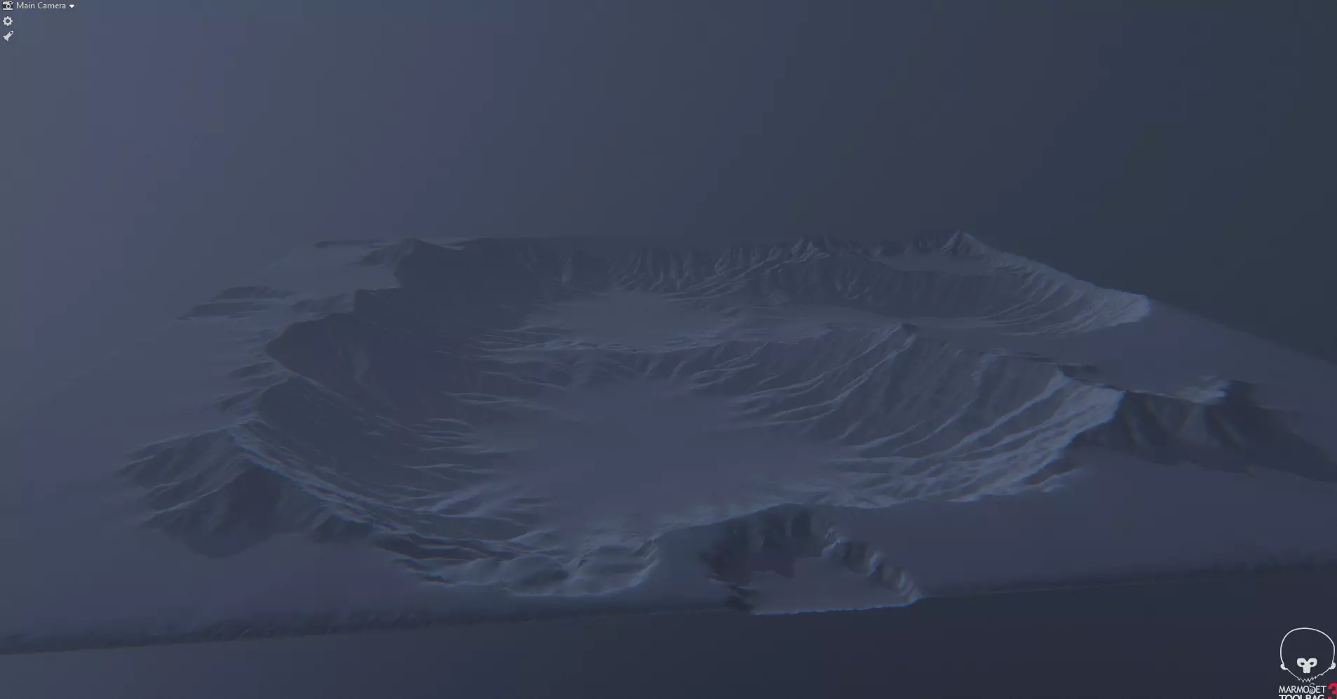 Terrain Mesh Free 3D model_0