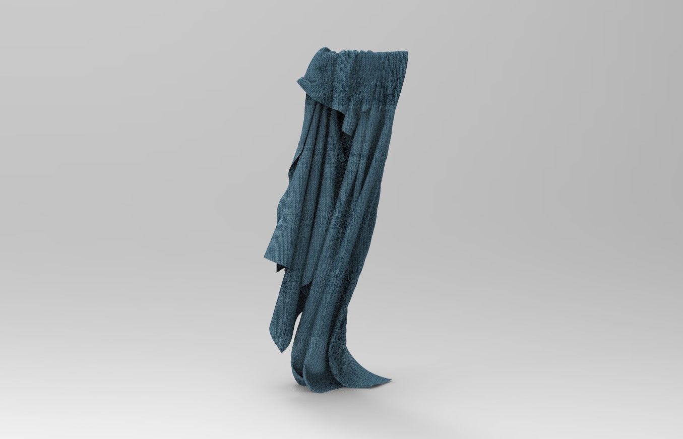 cloth 647 Low-poly 3D model_6