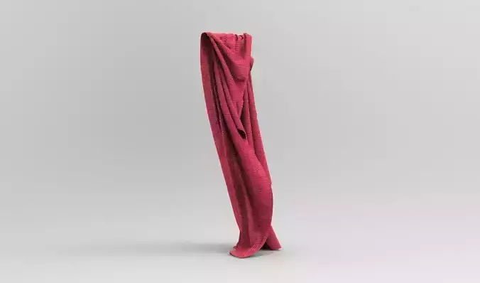 cloth 648 Low-poly 3D model