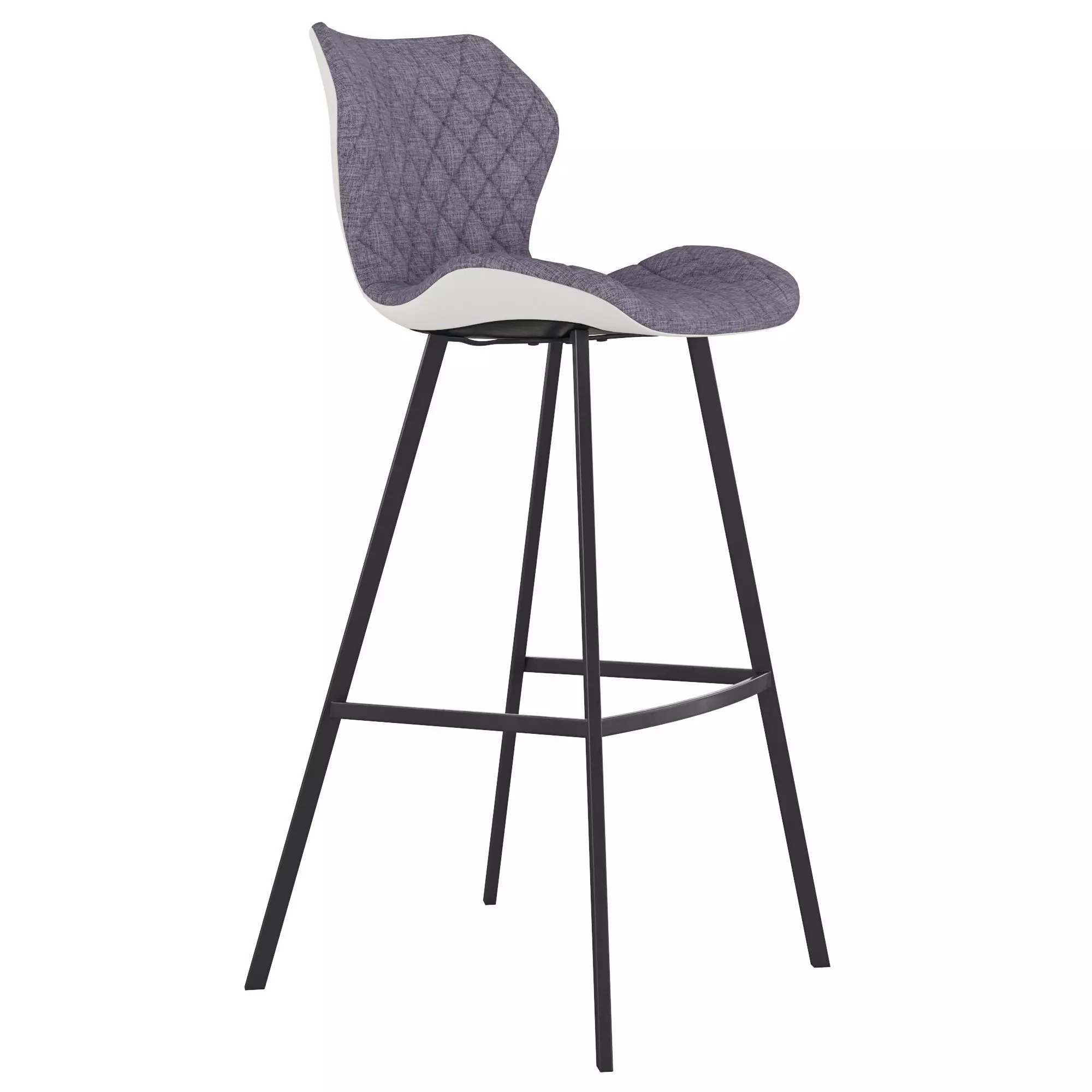 Bar stool Halmar H83 3D model_0