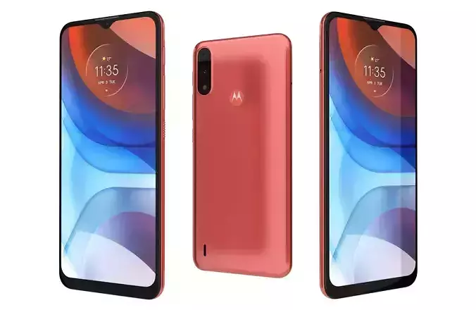 Motorola Moto E7i Power Coral Red