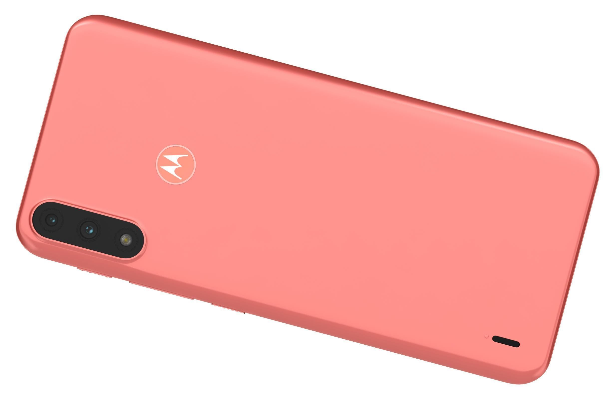 Motorola Moto E7i Power Coral Red 3D model_15