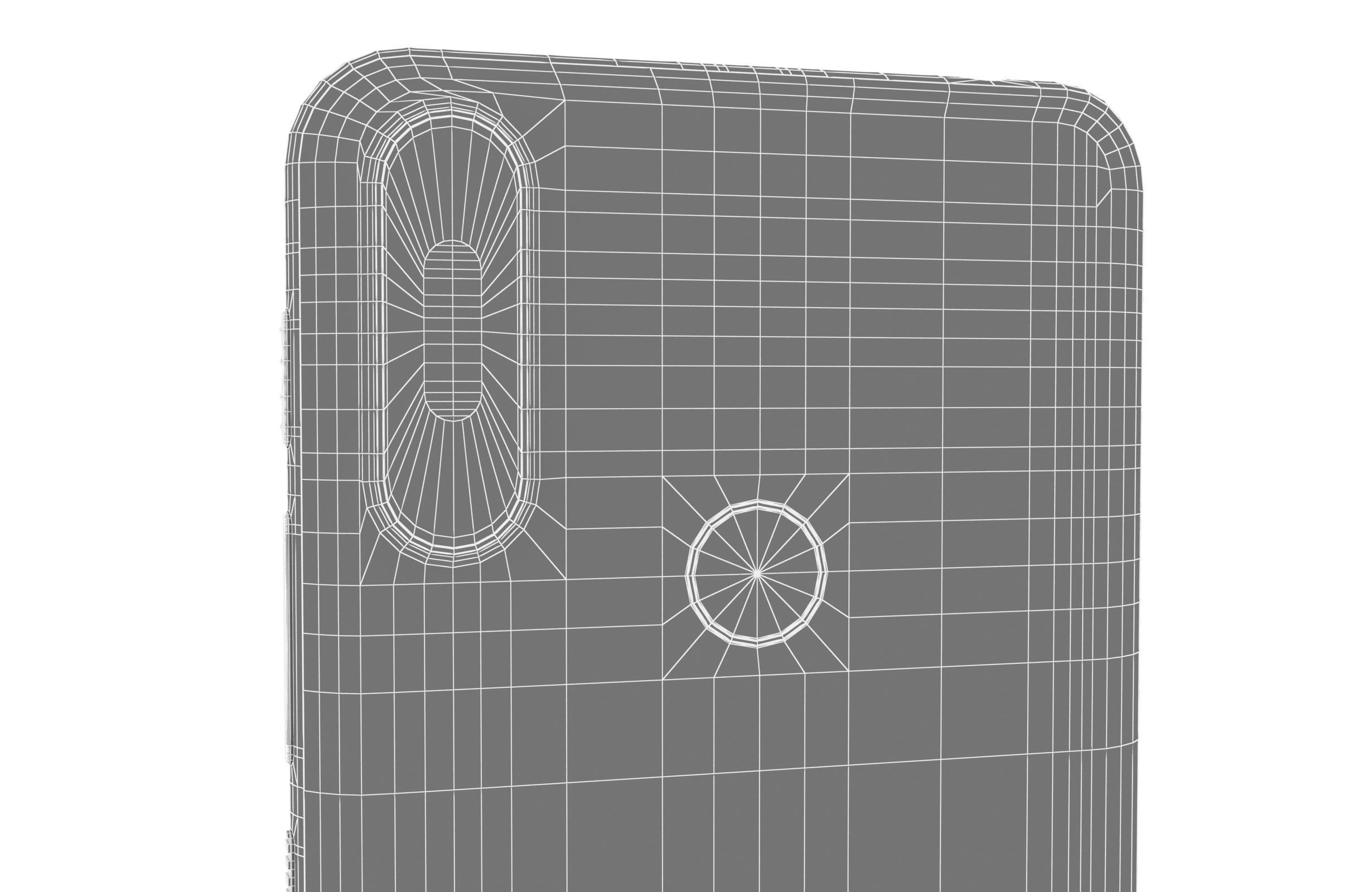 Motorola Moto E7i Power Coral Red 3D model_20