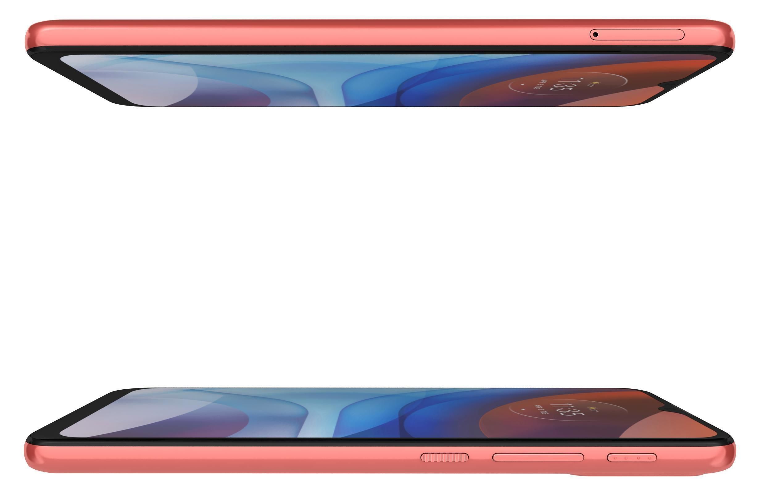 Motorola Moto E7i Power Coral Red 3D model_9