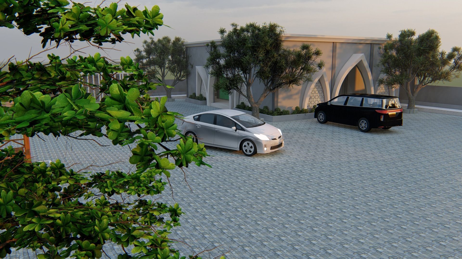 Rest Area Design - Baruharjo 3D model_5