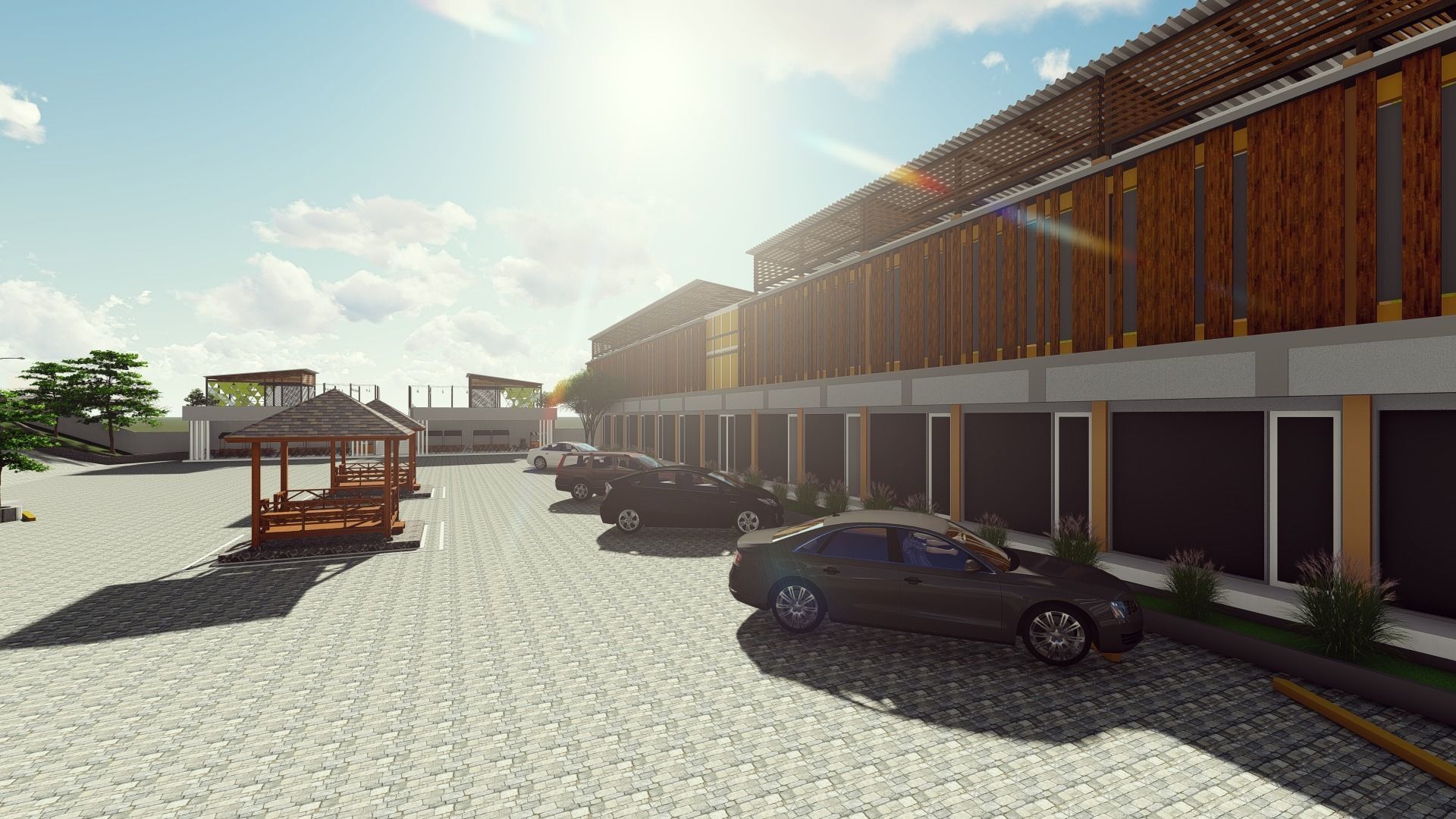 Rest Area Design - Baruharjo 3D model_6