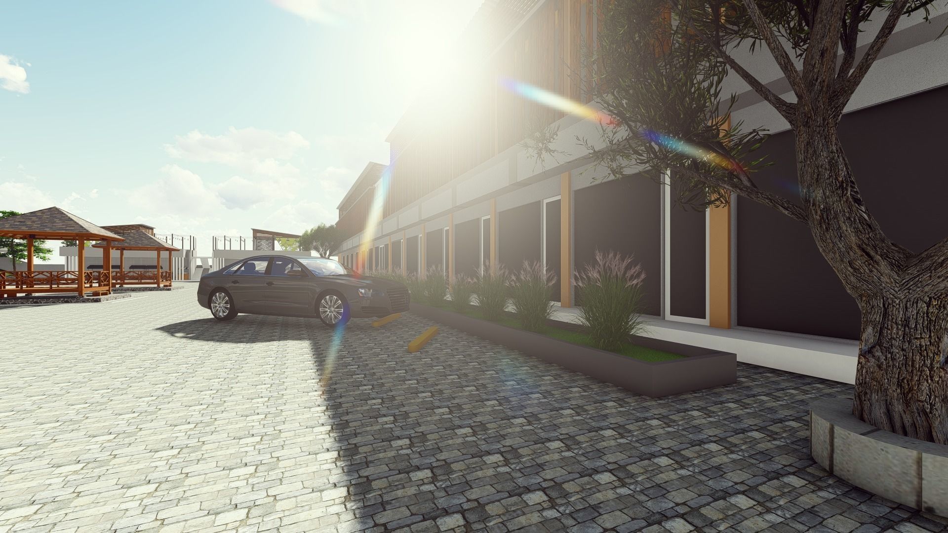 Rest Area Design - Baruharjo 3D model_2