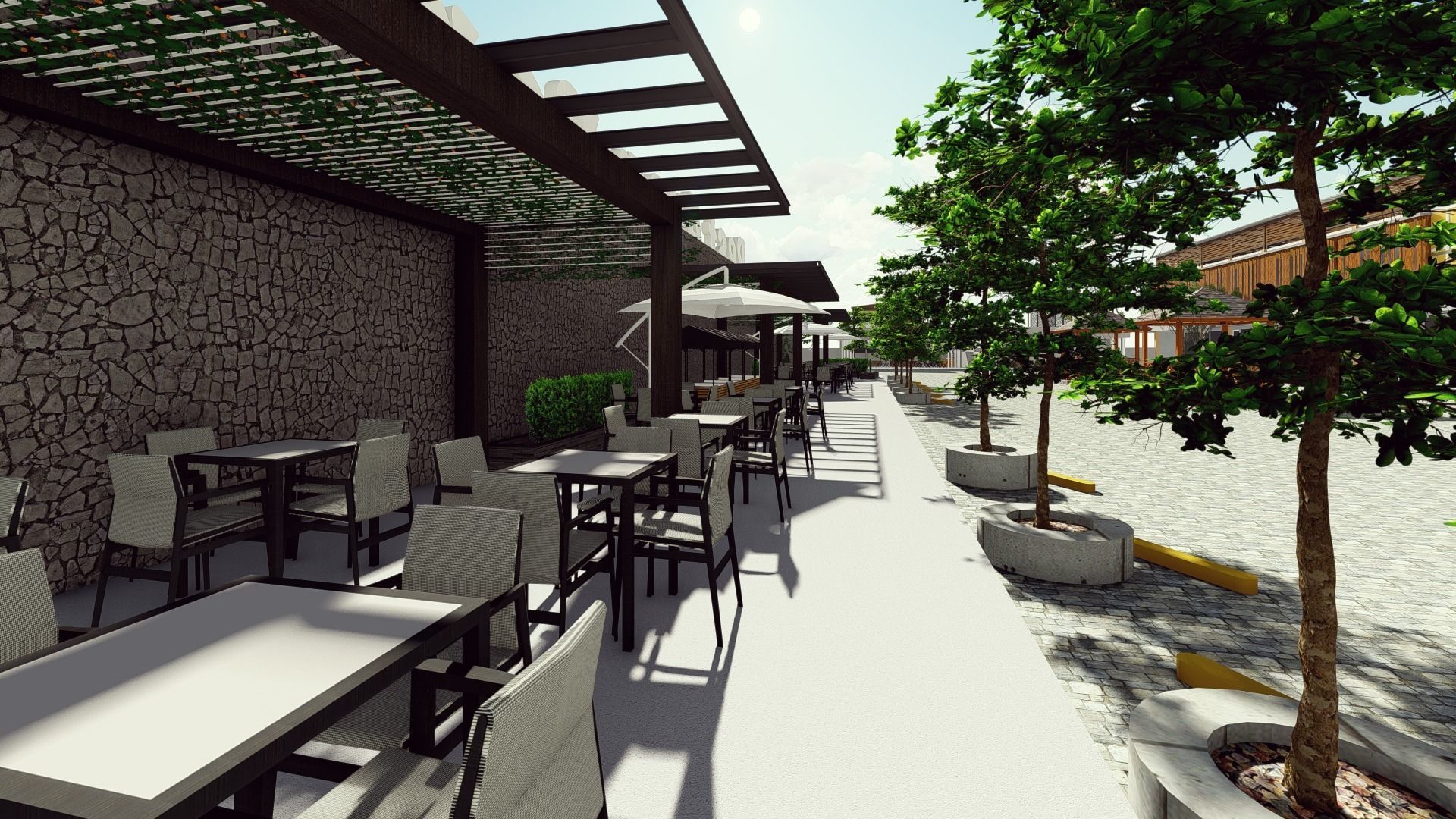 Rest Area Design - Baruharjo 3D model_1