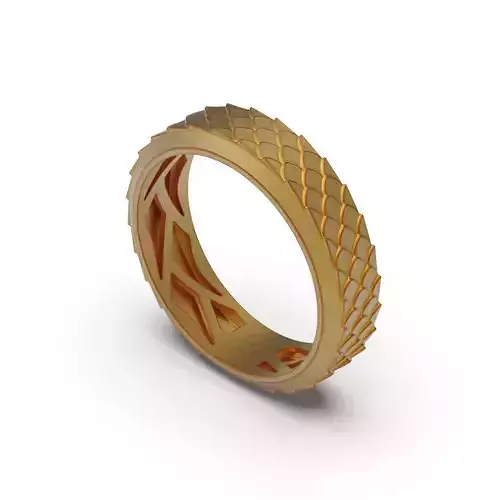 Patterned ring