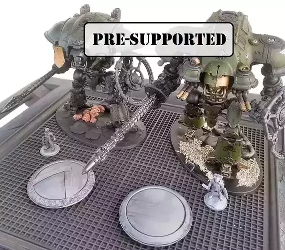 Project IronHorse Conversion Kit For Lancing Knights 3D print model