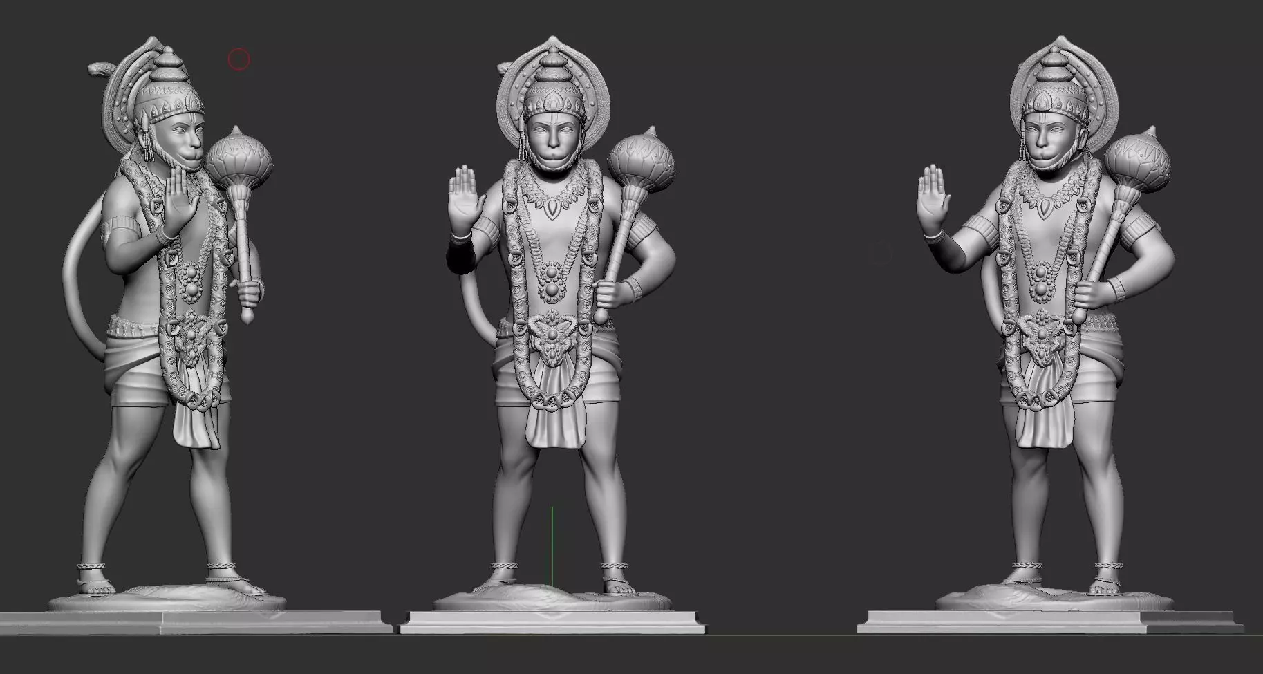 Hanuman 3D print model